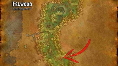 Shadowtooth Emissary Location